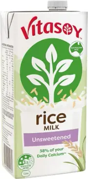 Unsweetened Long Life Rice Milk 1 Litre