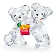 Authentic Swarovski Kris Bear - Best Friends - Crystal Figurine