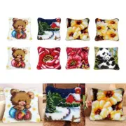DIY Crochet Yarn Kits, Needlework Latch Hook Unfinished