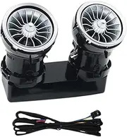 3 Color Car Rear Turbine Air Outlet Ambient Light A/C Vent Outlet Atmosphere Lamp Compatible with Benz C Class W205 GLC X253 15-19