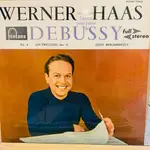 黑膠唱片 鋼琴 DEBUSSY 德布西 前奏曲 鋼琴曲集 WERNER HAAS