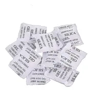 200 Packs Silica Gel Desiccant Non Toxic Moisture Absorber Dry Damp-proof Corrosion Prevention-YKY416 As Shown 4.00X3.50X0.50CM