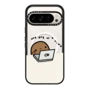 Google Pixel 9 Pro Impact Magnetic Case one day at a time by sad potato club