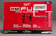 NEW! Milwaukee 2505-22 M12 FUEL Brushless Installation 4-in-1 Drill/Driver Kit