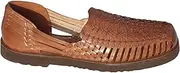 [Sunsteps] Barclay Men's Hand Woven Leather Huarache Sandal for All-Day Comfort