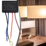 Black Touch Light Switch for Table Lamps Suitable for Home and Office Use