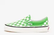 VANS OG CLASSIC SLIP-ON 98 DX MEN'S SNEAKERS VN0A7Q581OZ CHECKERBOARD CLASSIC