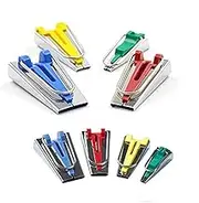 (bias Tape Maker(4in1)) - YICBOR Set of 4 Sizes Bias Tape Maker 6mm 12mm 18mm 25mm Fabric Sewing Quilting Bias Binding Maker