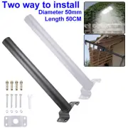 Street Light Pole Wall Mounting Pole Solar Street Light Extension Mounting Arm