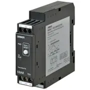 OMRON K8AK-TS1 temperature measurement monitoring relay 24 VAC/DC SPDT DIN