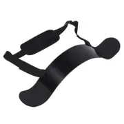 Heavy Duty Arm Blaster Bicep Curl Support Thick Gauge Aluminium Alloy DS
