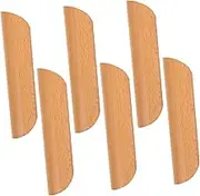 6pcs Semicircle Drawer Pull Handles Stylish Cabinet Handles for Dresser Cupboard Easy Installation Rustic Vintage Design for Home Decor
