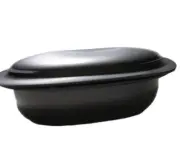 Tupperware UltraPro Roasting Pan with Cover Lid 2 Liters 2.1 Q V4