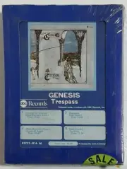 Genesis Trespass Rare 8022-816 M ABC GRT Records New Sealed 8 Track Tape