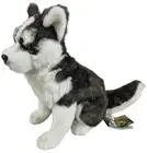 Hansa Husky Puppy Sitting Large Plush Soft Toy