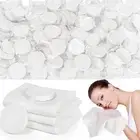100 Pack Large Compressed Towels Tablets for Travel, Individually Packed Port...
