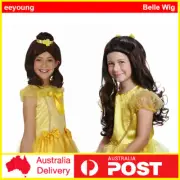Beauty and the Beast Cosplay Belle Wig Princess Party Hair Girls Halloween Hairs