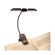 Vekkia 14 LED Rechargeable Book-Light with Clamp for Reading at Night in Bed,...