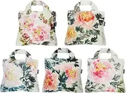 Envirosax Reusable Grocery Bags, Set of 5, Multicolored