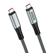 Laser Thunderbolt USB-C Cable 1m 100W Power, 40Gbps, Dual 4K Support, Braided