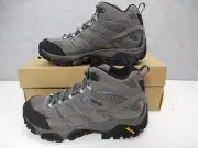 Merrell Hiking Shoes Moab 2 Mid Waterproof Granite Gray Womens Sz 9 M