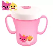 Edison Pinkfong No-Spill Straw Cup 200ml BPA Free Toddler Baby Drinking PK Korea
