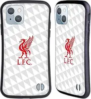 Head Case Designs Officially Licensed Liverpool Football Club Red On White Kit Liver Bird Hybrid Case Compatible With Apple iPhone 14