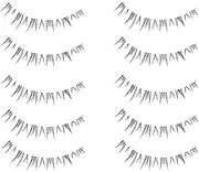 "Abbraccia" 5 Pair False Eyelashes Comfortable Accessory 10x Lightweight Fake Lashes Fake Eye Lashes for Cosplay Dating Stage Performance, style B