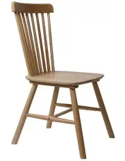 [Levede] Natural Wood Dining Chairs x2 in Oak