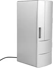 Pasotim Refrigerator Mini USB Fridge Freezer Cans Drink Warmer Travel Refrigerator Icebox Car Office Use Portable