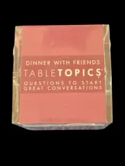 TABLE TOPICS Dinner With Friends Great Conversations Card Game