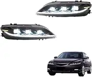 Car Styling Pair Of Car Headlight Assembly Compatible for Mazda 6 2003-2008 LED Head Lamp Car Tuning Light Parts Plug And Play