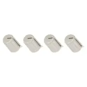 Potentiometer Control Knob Insert Shaft Switch Knobs 4mm/Grey / 4Pcs