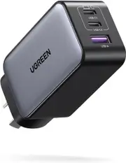 Ugreen 65W GaN FAST USB-C AC Power Adapter Wall Charger For iPhone iPad Macbook