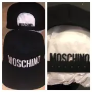 Moschino Limited Hat SnapBack w/Moschino Words On Back 2 NEW