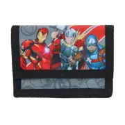 New Textiel Trade Boy's Marvel's Avengers Hook & Loop Closure Pocket Wallet