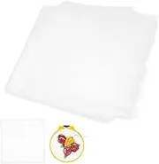 DIYEAH 20Sheets Water Soluble Embroidery Transfer Paper DIY Embroidery Stabilizers for More Water Easy to Use Tracing Paper for Sewing Projects