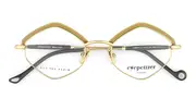 Eyepetizer Tomber C.4 Men's Glasses Gold Size 49 - Private Health Rebate - Blue Light Block Available