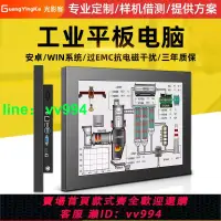 在飛比找樂天市場購物網優惠-12/15寸工業觸控一體機 嵌入式工控平板電腦主機迷你網口防