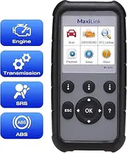 [Autel] OBD2 Scanner Car Diagnostic Tool MaxiLink ML629 Car Code Reader Check Engine ABS SRS Transmission Diagnostic Scan Tool with Auto VIN, Ready Test, DTC Lookup