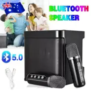 Wireless Bluetooth Speaker KTV Home Karaoke Singing Machine with Dual Micphone.
