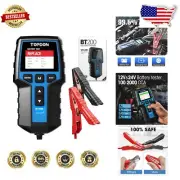 12V/24V Auto Battery Analyzer with Cranking & Charging Test Functionality