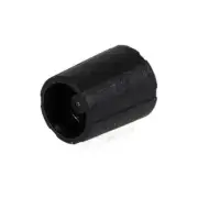 PixelGear 11mm Black Matte Push-On Knob with D-Shaft for PreSonus ACP88
