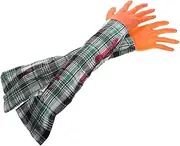 LRXIYODE 2pcs Fake Human Hands for Horror Party Spooky Halloween Decorations Realistic Broken Hand Props Body Parts for Photography Trick Props