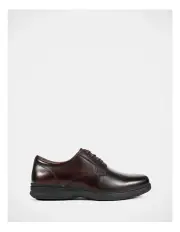 [Hush Puppies] Legend Dress Shoe in Mahogany