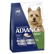 Advance Adult Toy/Small Breed Dry Dog Food Chicken w/ Rice - 2 Sizes