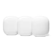 Google Nest WiFi Pro Home Mesh Wi-Fi 6E System (3-Pack) - White