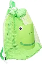 ERINGOGO Cartoon Mesh Beach Bag for Capacity Sand Storage Bag Breathable and Beach Essentials for Family Fun Pool Beach