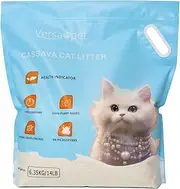 Pearl Cat Litter | Health Indicator | Natural Housebreaking Extra Superb Clumping Litter | Dust Free Cat Litter | Ultra Absorbent (14lb X 3bags).