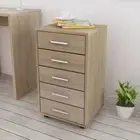 Modern Office Drawer Filing Cabinet Stylish Document Storage Durable Organiser